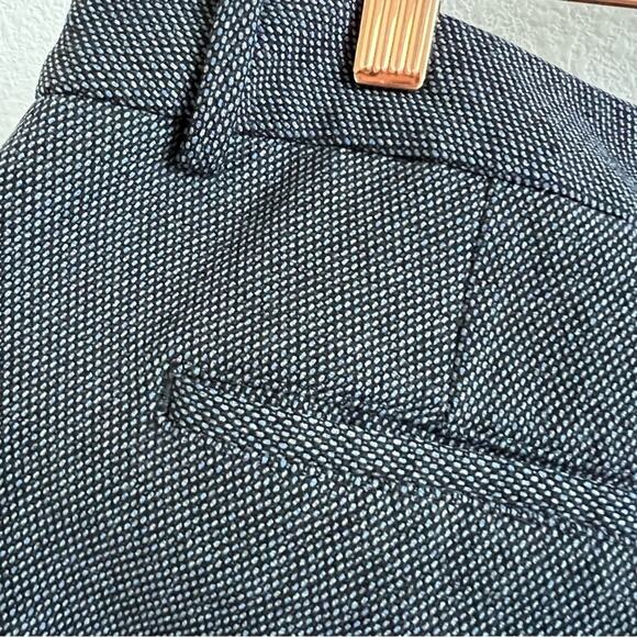 Express Columnist Career Professional work Pants Light Textured Dot Print 6R - Picture 7 of 7